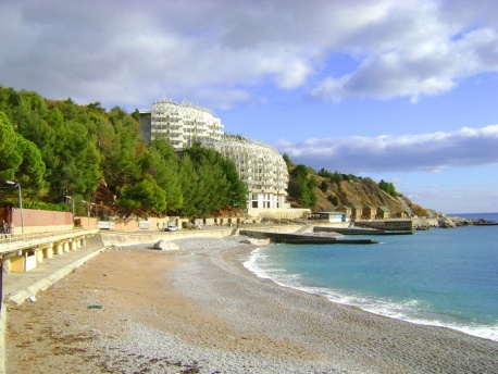 Пляж в Крыму